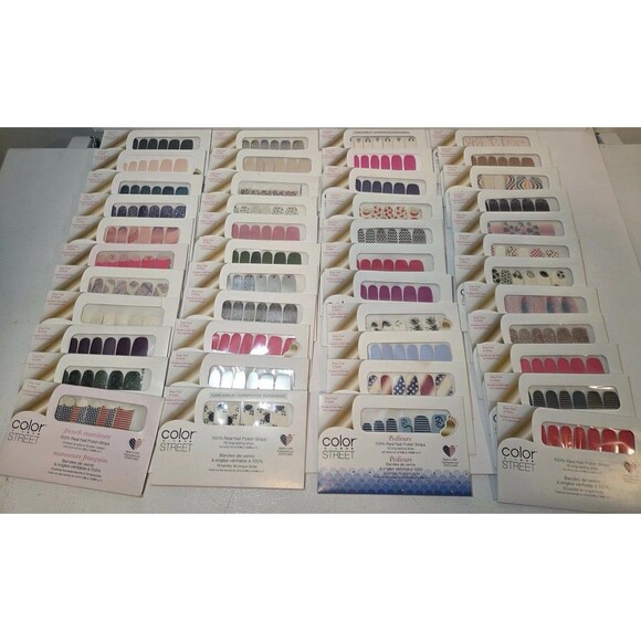 Color Street Other - Color Street Nail Polish Strips Lot Of 188 full strips & 2 accent strips!NEW